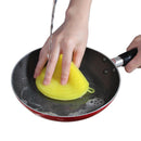 1344 Silicone Dish Scrubber Sponge Mildew Free, Non Stick, Heat Resistant - DeoDap