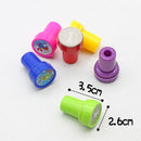 4636 60 piece stamps for kids reward pencil top stamp gift
