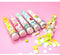 1319 Portable Hand Washing Bath Flower Shape Paper Soap Strips In Test Tube Bottle - DeoDap