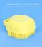 1348 Silicone Massage Bath Body Brush Soft Bristle With Shampoo Dispenser - DeoDap