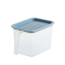 2453 Air Tight Unbreakable Big Size 1100 ml Square Shape Kitchen Storage Container - 