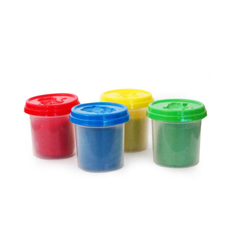 1917 Non-Toxic Creative 30 Dough Clay 5 Different Colors, (Pack of 6 Pcs) - 