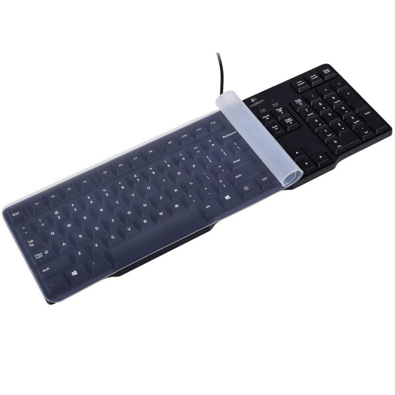 1250 Transparent Thin Clear Keyboard Protector Skin for Laptop (With Box)