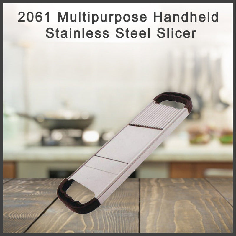 2061 Multipurpose Handheld Stainless Steel Slicer