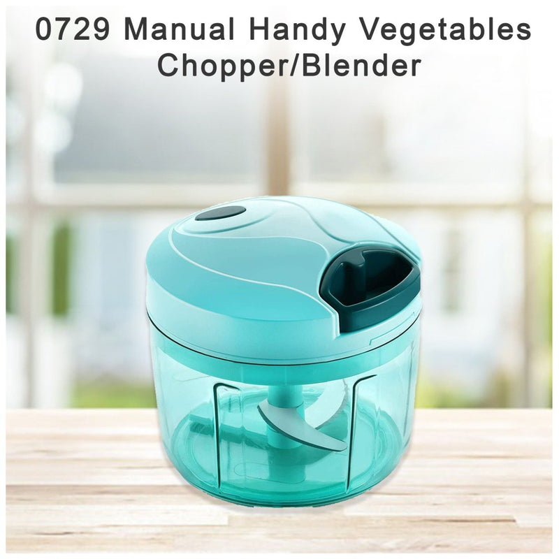 0729 Manual Handy Vegetables Chopper/Blender- 725 ml - 