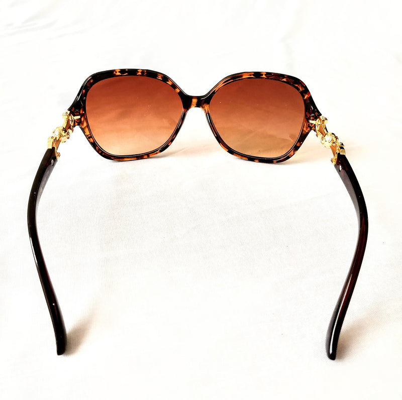 Two Tone Color Sunglasses for Girls / Women - MOWS000007ABN4