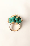 Amazing Party Wear Green Ring For Girls