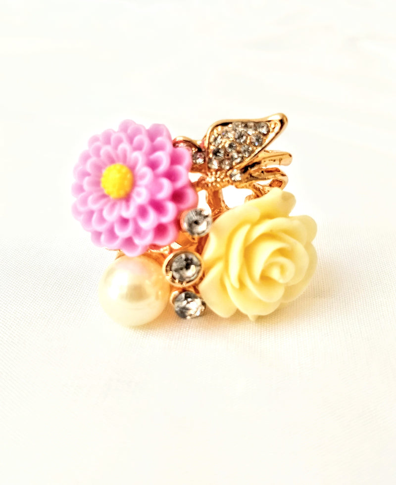 Flower Ring For Matching Dresses