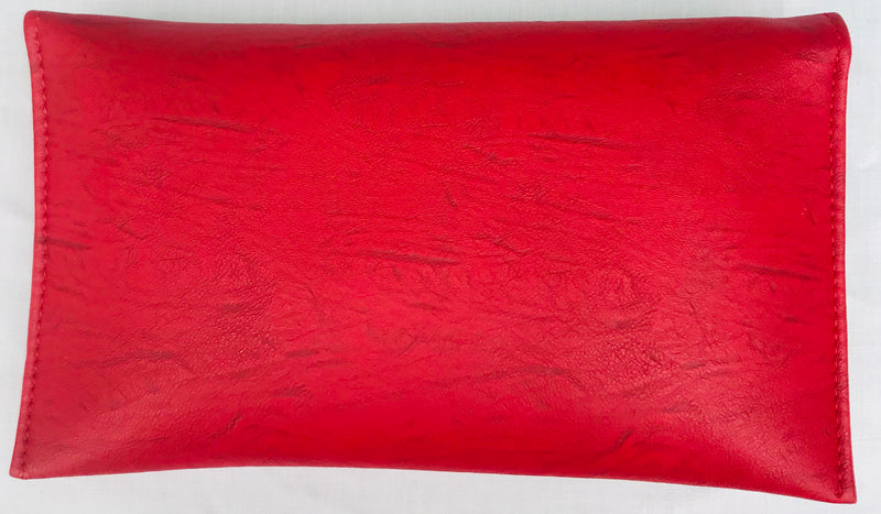 Red Clutch WIth Sling Faux Leather - YB00951RGLBF