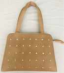 Light Brown Color Diamond Studded Handbag YB00032LBDSH