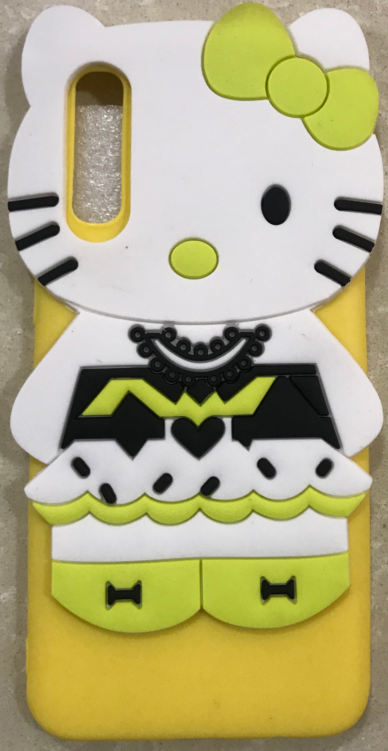 Girl's Back Cover Hello Kitty Silicon for Samsung A50 - AHFK00830005FKSSA50C