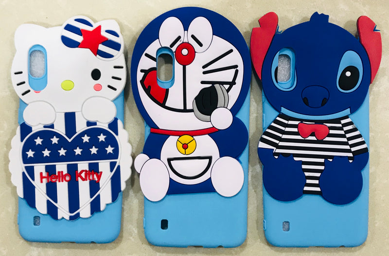 Girl's Back Cover Hello Kitty Silicon with Pendant for Samsung A10 - AHFK008300010FKSSA10C