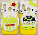 Girl's Back Cover Hello Kitty Silicon for Samsung A30 - AHFK00830005FKSSA30C