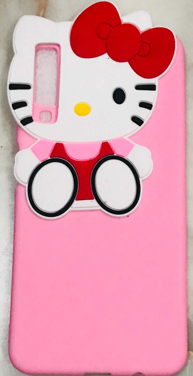 Girl's Back Cover Hello Kitty Silicon for Samsung A7 2018 - AHFK00830004FKSSA7C