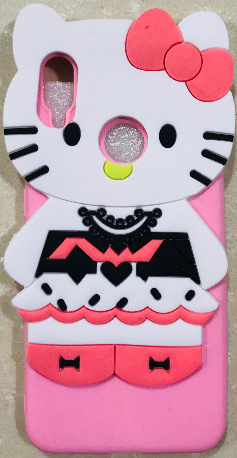 Cute Hello Kitty Special Cat Printed Back Case Cover for REDMI Note 7 - AHFK00830005FKSRN7C