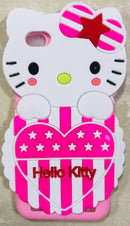 Girl's Back Cover Hello Kitty Silicon with Pendant for MI REDMI 5A - AHFK008300005FKSR5AC