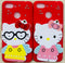 Cute Mirror Kitty for Girls Back Case Cover for Xiaomi Redmi 6 - AHMK005400010MKR6C