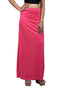 Ladies Glossy silk saree's Pink Petticoat