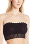 "COMFY" Late Night Black Lace Texture Strapless Bra