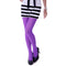 Miss style sheer fantasy purple pantyhose tights