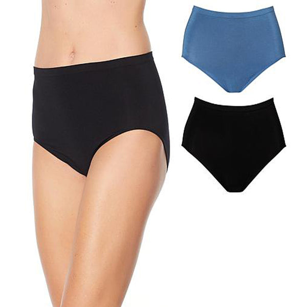 Pack Of Two Cotton Comfy Full Brief