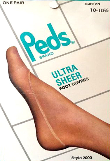 Peds One Pair Cotton Suntan Foot Cover(sold out)