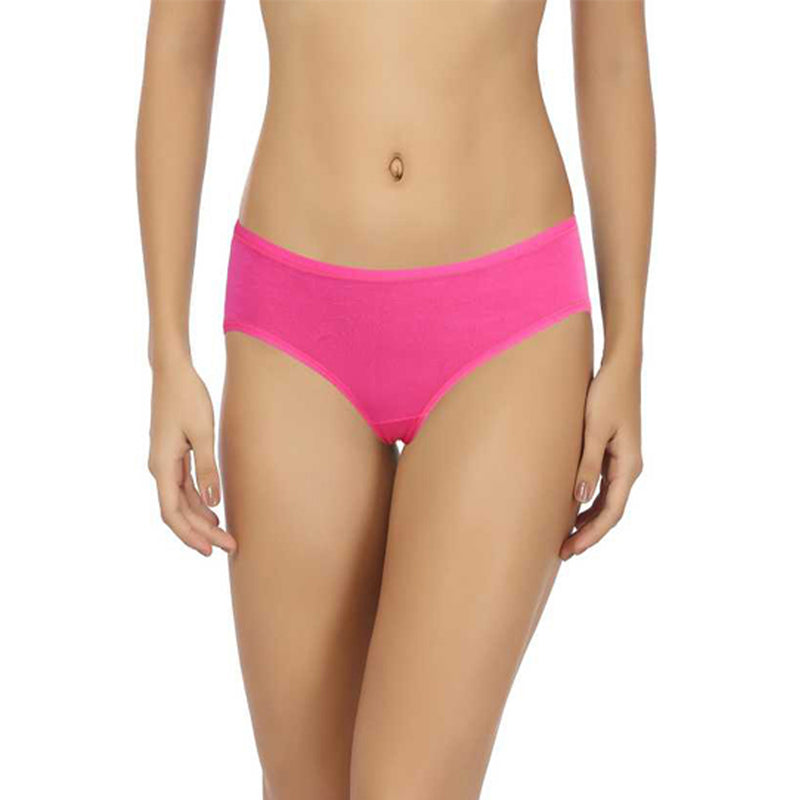 Comfy Snazzy Way Beauty Organic Plus Size Pure Magenta Cotton Panties(Pkt of 2)