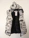 Girl's Winter Half Sleeves Printed Jacket with Hood - RMKJ002200001WBBW-1