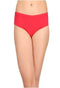 Comfy Snazzy Way Plus Size- Best Fitted Thin Elastic Stretch Red Cotton Panties(Pkt of 2)