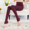 Maroon Tights - Women's Stylish Legwear