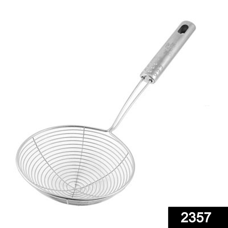 2357 Round Stainless Steel Deep Fry /Mesh Strainer - 