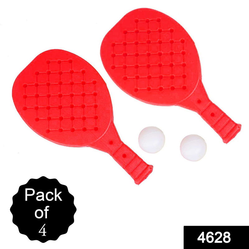 4628 Racket Set with Ball for Kids Plastic Table Tennis Set for Kids