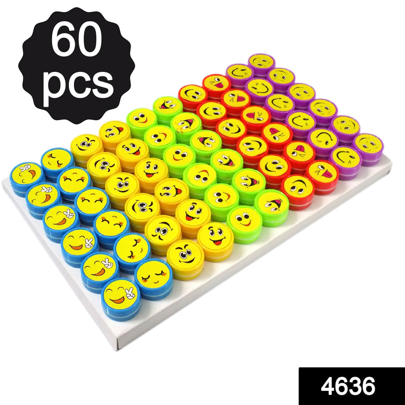 4636 60 piece stamps for kids reward pencil top stamp gift