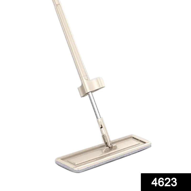 4623  360° Flexible Head Mop Hands-Free Microfiber Flat Spin Mop