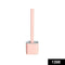 1398 Silicon Toilet Brush with Slim Holder Stand& Flat Head with Flexible Soft Bristles - 