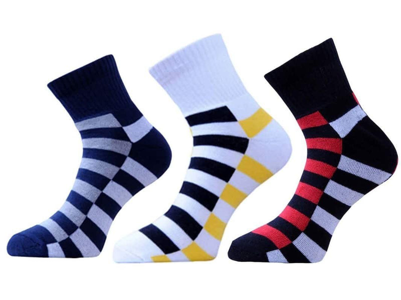 VaCalvers  Men's Ankle Length Socks Combo (Multi Color)