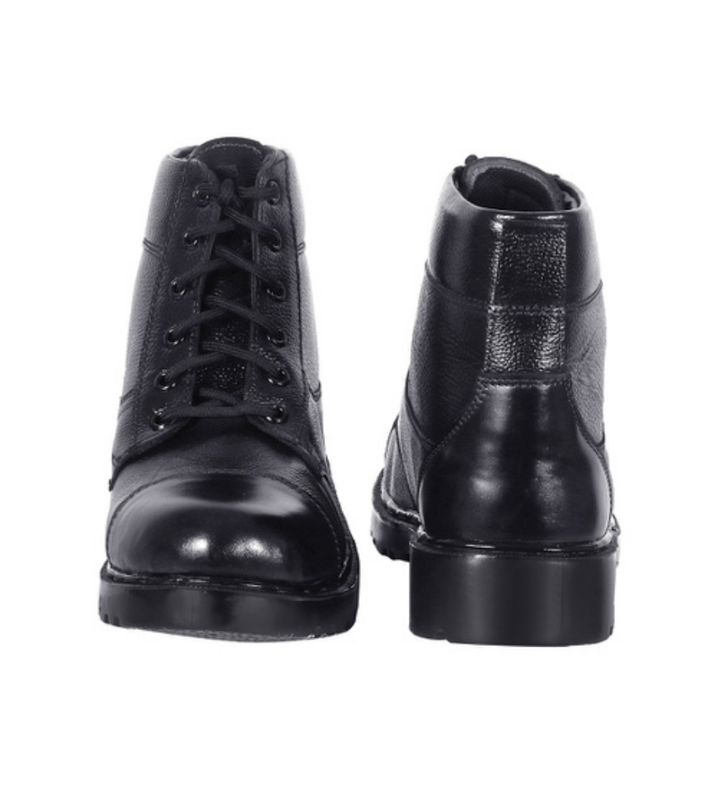 Leather Men Long Boots - SKBLINDERSH1000073BLACK Size 6 | 7 | 8 | 9