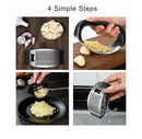 2281 Stainless Steel Garlic Presser /Crusher (Multicolour)