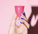 6112 Reusable Menstrual Cup for womens during menstrual periods and all purposes.