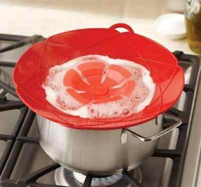 2324 Multifunctional Silicone Lid Cover for Pots and Pans - 