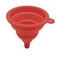 0828 Flexible Silicone Foldable Kitchen Funnel for Liquid/Powder Transfer Hopper Food (Small)