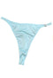 Snazzy Aqua Blue Lovely Thong