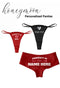 Snazzy Honeymoon Personalized Panties Pack