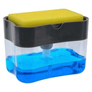 1264 2-in-1 Liquid Soap Dispenser on Countertop with Sponge Holder