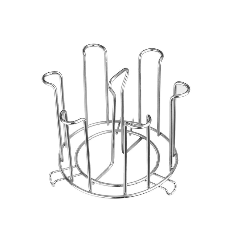 2741 SS Round Glass Stand used for holding sensitive glasses and all present in all kinds of kitchens of official and household places etc. (Moq :-2) 