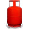 3018 Stainless Steel Gas Cylinder Trolley with Wheels LPG Cylinder Roller Stand Movable Trolley