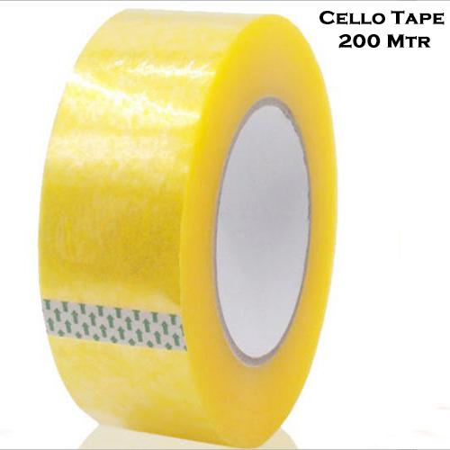 1538 Self Adhesive Transparent Packing Tape- 200 metres - DeoDap