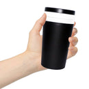 1317 2 in 1 Shaker Sipper Glass with Detachable Storage Container (300Ml) - DeoDap