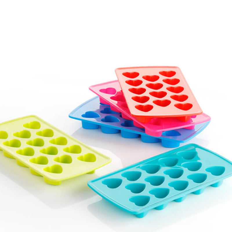 1133  Heart Shape Ice Cube Tray - Opencho