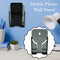 4620 Black Mobile Phone Wall Stand Mobile Holder for Smartphone Home - DeoDap